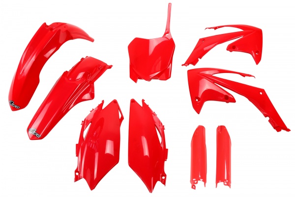 Full Plastic Kit red for Honda CRF 250 R (2011-13) - CRF 450 R (2011-12) - CRF 250 R USA (2011-13) - CRF 450 R USA (2011-12)